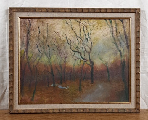 Original Ölgemälde, ukrainische Künstlerin Lukina, Landschaft, Herbst - Bild 2 von 10