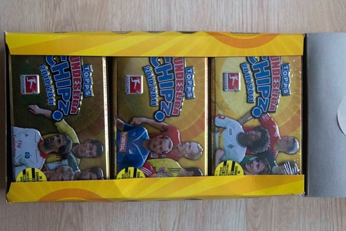 Topps Bundesliga CHIPZ 2010/2011 Starter Pack + Display + 4 latas nuevo embalaje original - Imagen 6 de 6