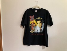 Jerzees Elvis Presley Black Shirt Classics are Forever Adult Size XL 1993