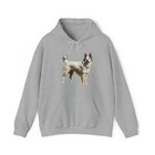 Pyrenean Shepherd Unisex 50/50 Hooded Sweatshirt