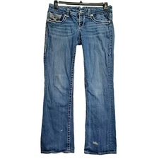 VIGOSS Women’s The New York Bootcut Flap Pocket Denim Jeans Size 9/10 Length 33