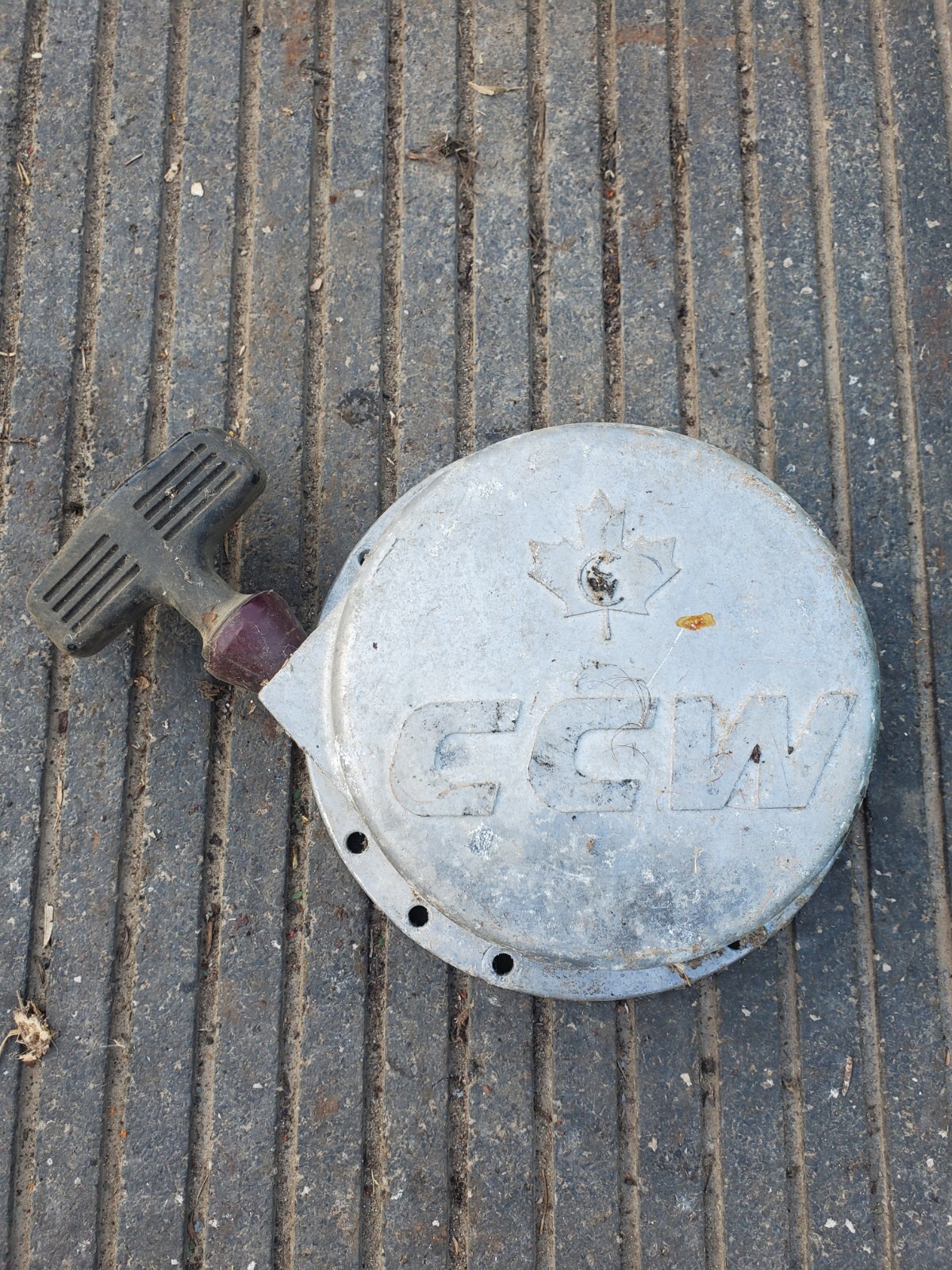 John Deere Snowmobile Recoil Starter Great Shape Merc mercury CCW