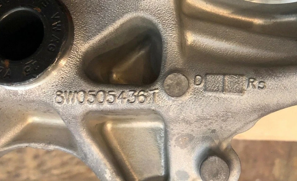 NUEVO 2017 2018 AUDI A4 SUSPENSIÓN TRASERA NUDILLO HUSILLO PIEZA # 8W0505432P OEM Foto 4 de 4