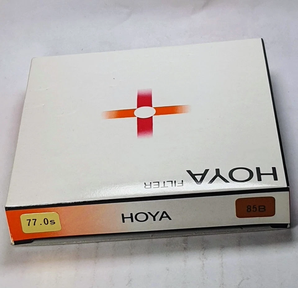 Genuine Hoya 77mm 85B 85-B 85 B Color Conversion Glass Lens Filter Japan 77 mm  - Image 4 of 4