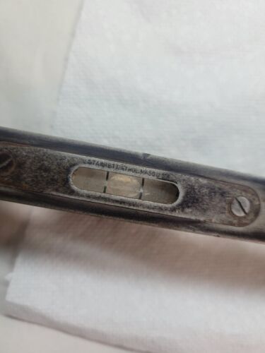 STARRETT Machinists Level 12-1/2" Cast Iron Level, 3 vials, USA EXC COND - Picture 4 of 13