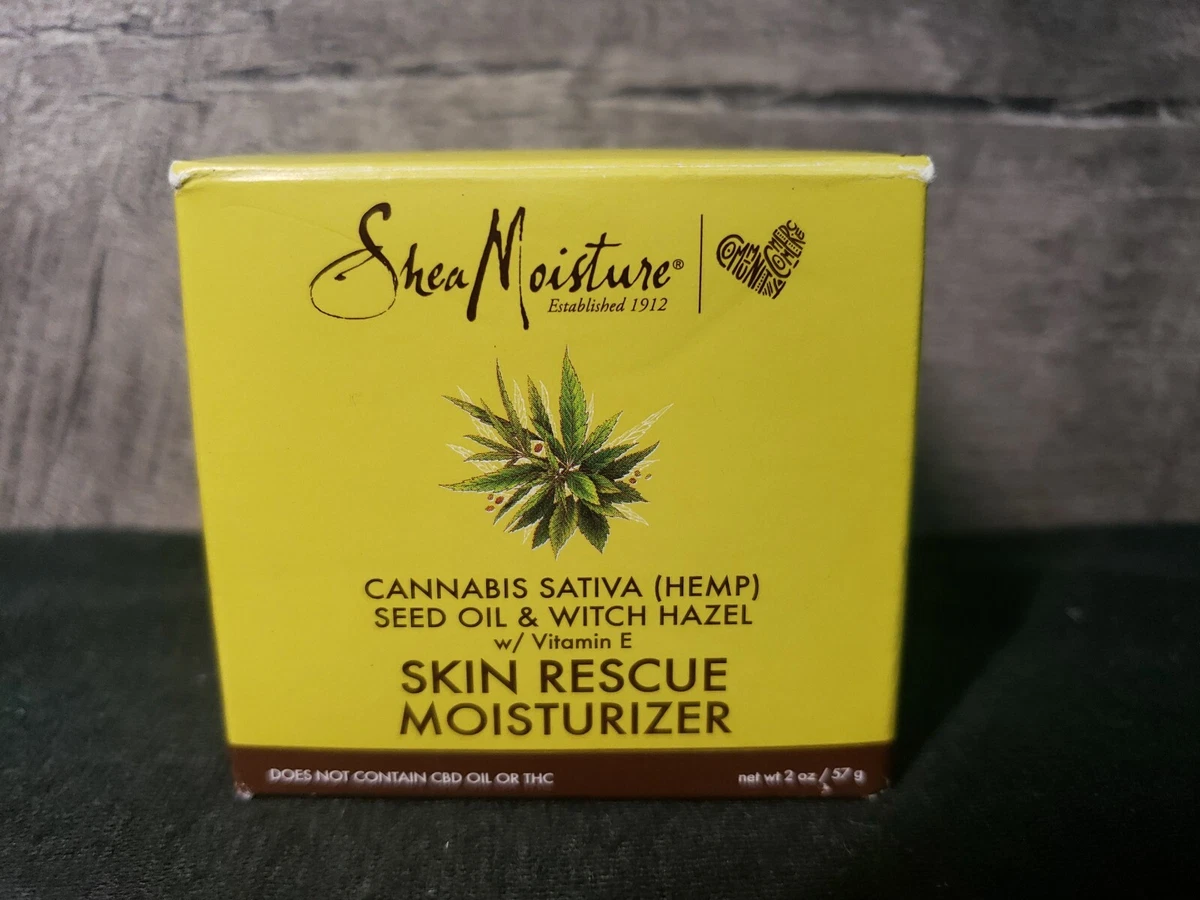 Shea Moisturizer Sativa Seed Oil And Witch Hazel with Vitamin E SKIN RESCUE