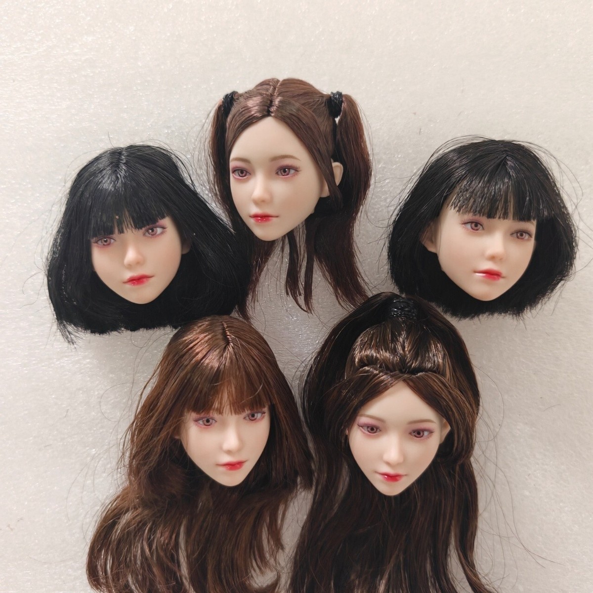 I8Toys I8-H004 1/6 Female Mandy Girl Movable Eyes Head Sculpt For