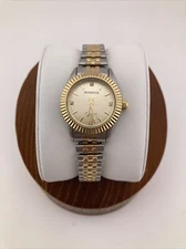 Dufonte Lucien Piccard Ladies 26mm Watch Gold/Silver Tone Presidential - Runs