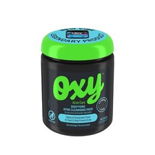 OXY Acne Treatment Pads Maximum Cleansing 2 Strength, Acne Care deep Pore 90 Ct
