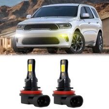 For Dodge Durango 2016-2020 6000k White 3500k Yellow 2x Led Fog Lights Bulbs Kit For Dodge Durango 2016-2020 6000k White 3500k Yellow 2x Led Fog Lights Bulbs Kit