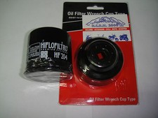FILTRO OLIO HF204 +CHIAVE SMONTA FILTRO BZ5180 TRIUMPH 1050 Speed Triple 