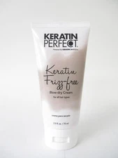 Keratin Perfect Frizz-Free Blow Dry Cream 2.5 oz (scuffs)