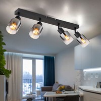 Deckenleuchte Spotlampe Deckenlampe Wohnzimmerleuchte Glas Biglight