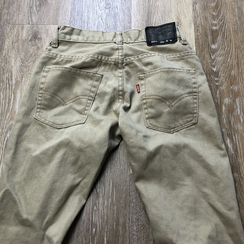 LEVI'S 511 Slim Low Rise Brown Denim Jeans Boy's Size W 26 L 26 12 R - Picture 11 of 11