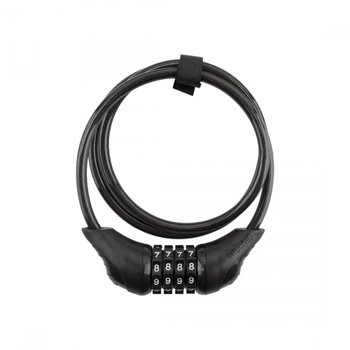 ONGUARD LOCK OG CBL 8173 NEON COMBO STRAIGHT 4fx8mm BK