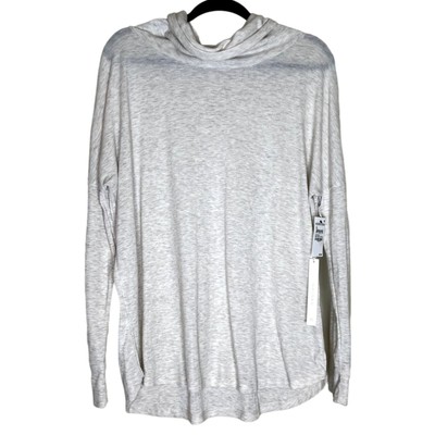 NWT Caslon Women Size XL Beige Oatmeal Light Heather Light Sweater Turtle Neck l