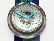 Vintage 1992 Ladies Pop Swatch Veruschka PWZ103 Wristwatch