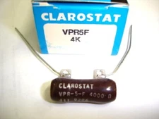 Clarostat VPR5F 4K OHM Wirewound 5 Watt Resistor