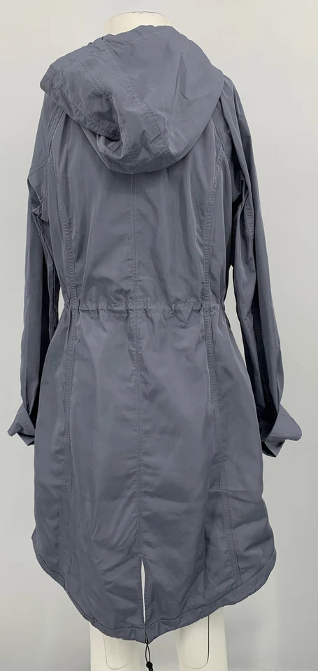 Athleta Womens Gray 'Anorak' Hooded Windbreaker Jacket NWOT sz S - Image 4 of 4