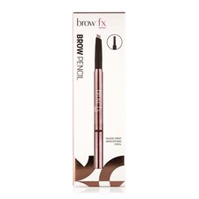Brow FX Brow Pencil and Grooming Brush Water-Resistant, Dual Ended Vegan