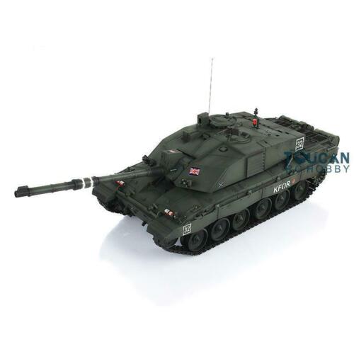 1/16 Henglong 7.0 Challenger II IR BB RTR RC Tank 3908 Metal Tracks Smoke Sound - Picture 8 of 9