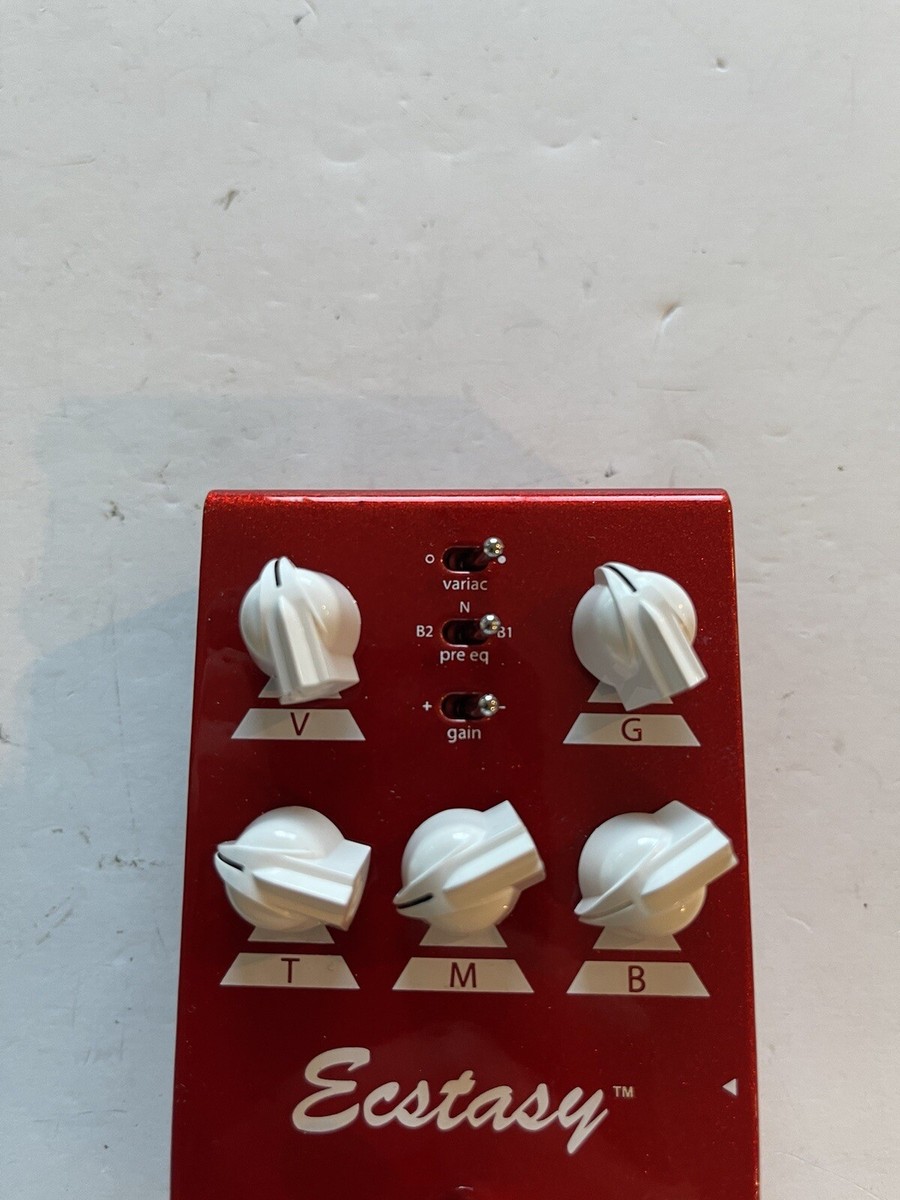 Bogner Ecstasy Red Mini Overdrive Guitar Effect Pedal +