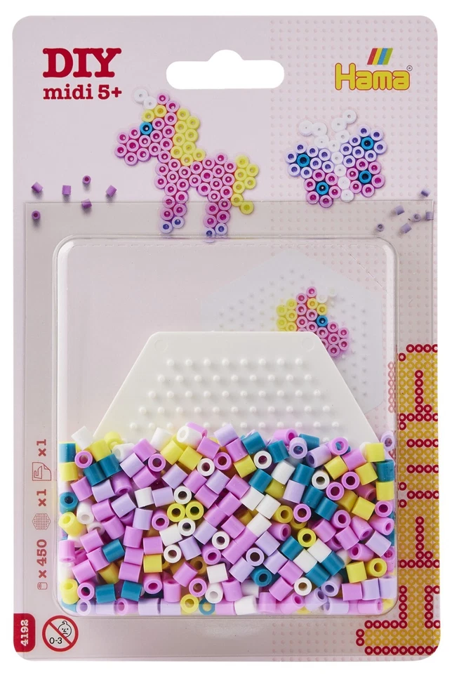 Hama Beads Blister Pack Gift Set Kit Boys Girls Pegboards Peg Board Bead Art
