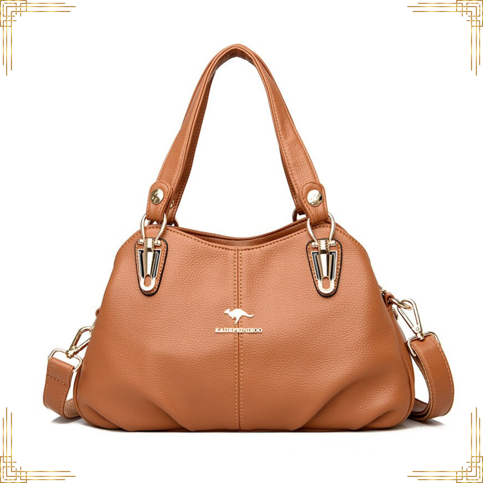 GENUINE LEATHER Handbag Tote Bag Crossbody Strap Shoulder SOFT Ladies