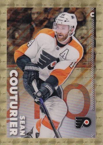 2022-23 TOPPS CHROME NHL STICKER #365 SEAN COUTURIER  SUPERFRACTOR #1/1