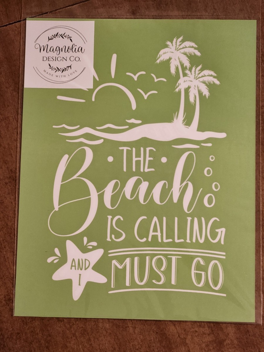 Magnolia Design Co Adhesive Reusable Silkscreen Stencil 🌞 The