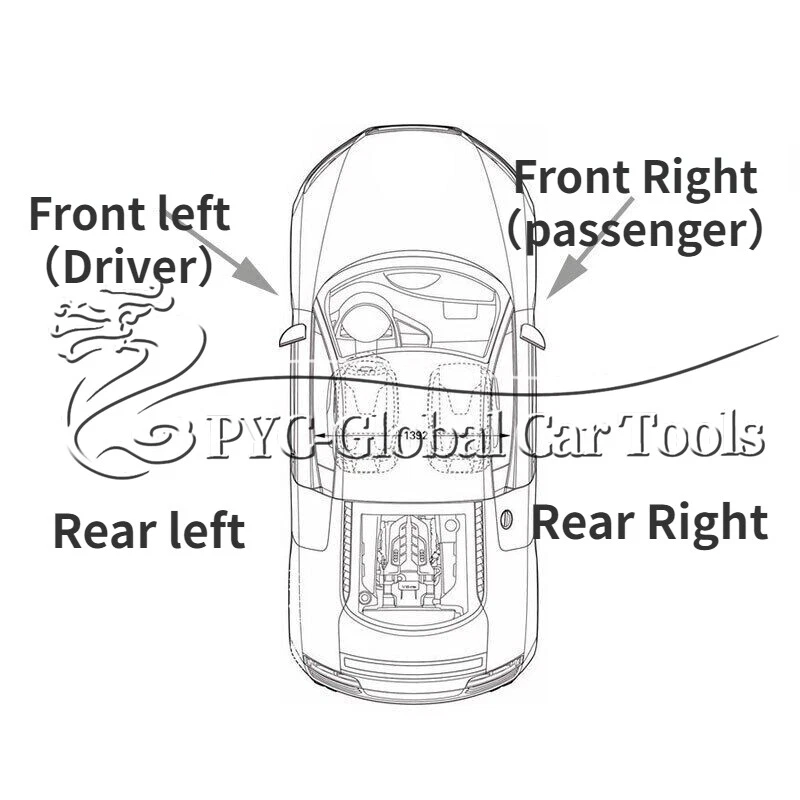 Tapa de manija de puerta derecha tapa de cerradura con cromo para Audi A4L A5 Q5 13-2016 Foto 2 de 4