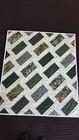 Forest Tiled Rug Quilt, Couch, Lap, Table Topper, Patchwork 