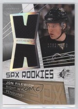 2008-09 SPx Rookies Jerseys 1082/1299 Jonathan Filewich #147 ha8