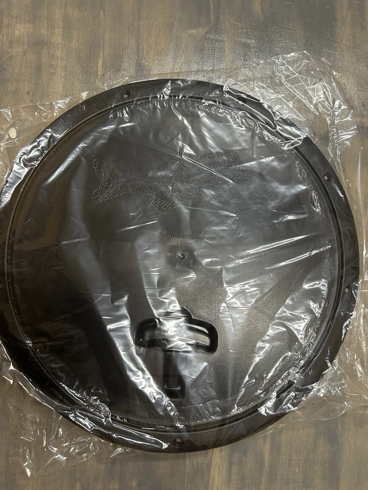 Pacote com 4 capas redondas para furos de pesca no gelo - Imagem 3 de 3