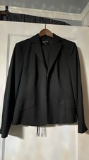 Jones Of New York Black Suit Jacket 14, Pants 10