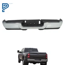 Rear Step Bumper Assembly Chrome For RAM 2500 3500 Pickup 2019-2024 2023 Steel