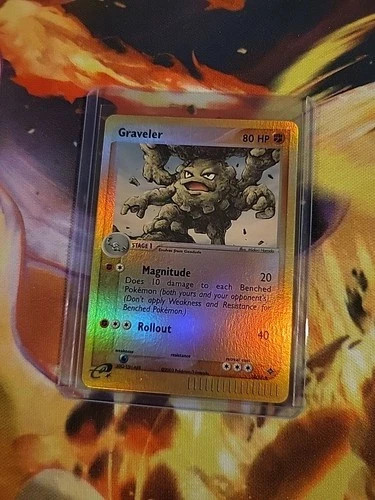 Pokemon Card Graveler 30/97 EX Dragon Reverse Holo 167 Mint 🔥