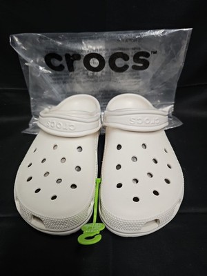 Crocs Adult Unisex Classic Clog Sandal White 10001-100.  Size M9/W11 New