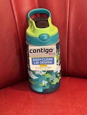 Dinosaure pour enfant Contigo 14 oz Bouteille d'eau en paille AutoSpout