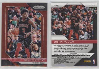 2018-19 Panini Prizm Ruby Wave Prizm Justin Holiday #150
