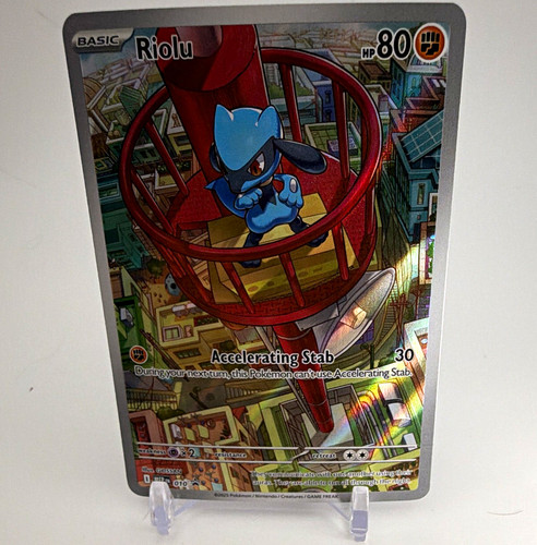 Pokemon Co. Riolu 010 Me: Mega Evolution Promo Holo English 80 HP