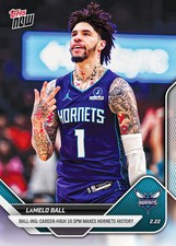 2025-26 Topps Now NBA #181 LaMelo Ball Charlotte Hornets PRESALE