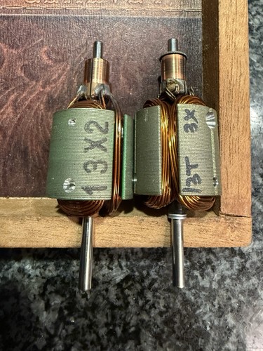 (2) Vintage Trinity? Reedy? 13x2-3 Brushed Motor Armature! Needs Comm Resurface