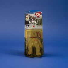 TY BEANIE BABY MAPLE THE BEAR VERY RARE ERROR 1993 McDONALDS RETIRED