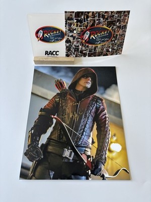 COLTON HAYNES In-Person signed Autogramm/Autograph 20x25cm ARROW