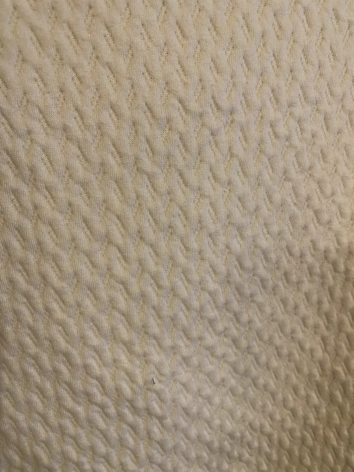 Top Max Studio Chic Tejido Waffle ~ Blanco roto ~ Cuello redondo ~ Manga 3/4 ~ Cómodo Suave ~ Excelente Foto 3 de 4