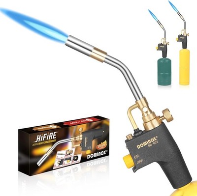 DOMINOX Propan Brennerkopf, High Intensity Head Trigger Start Gas... 