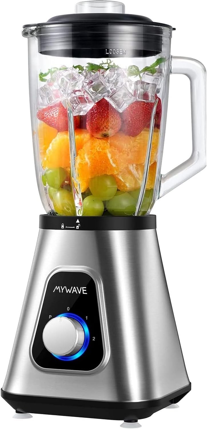 Blender per Cocktail 1300W 1.5L Professionale Tritaghiaccio Casa