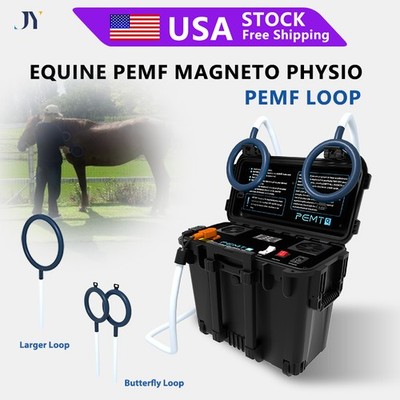 PMST PEMT LOOP Pro PEMF Electro Magnetic Therapy Horse Device for Relax Massage
