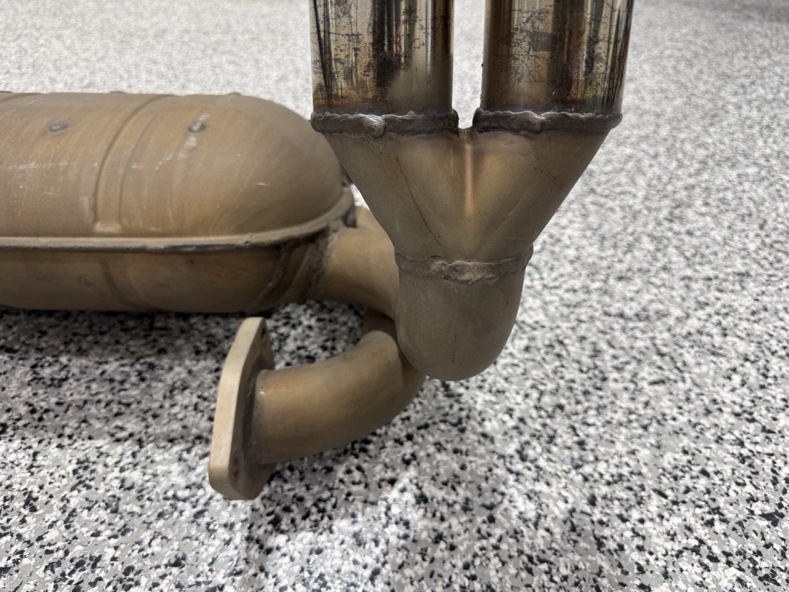 Ferrari Testarossa Muffler P/N 125928